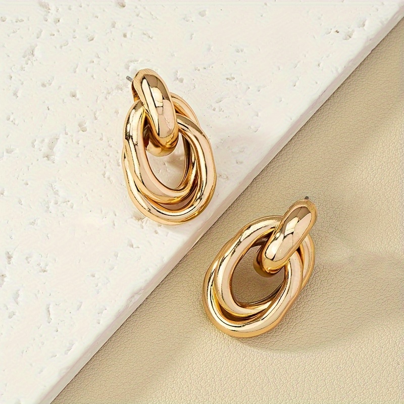 Niche Casual Gorgeous Vintage Unique Earrings, For Teenager