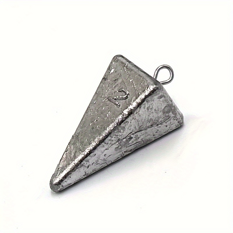 18 Pieces Pyramid Fishing Weights Sinkers 3 oz Triangle Fishing Sinkers Rig Pyramid  Sinkers for Ocean Saltwater Surf Bass Fishing Casting Gear Tackle :  : Sports & Outdoors