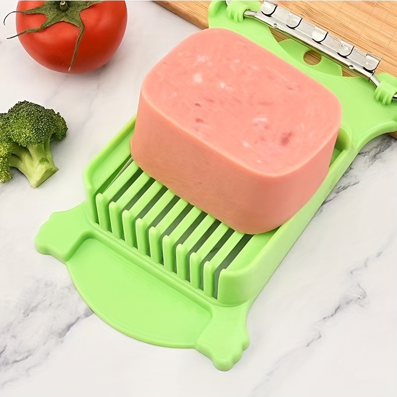 Luncheon Meat Slicer, Boiled Egg Fruit Soft Cheese Slicer, Stainless Steel  Wires