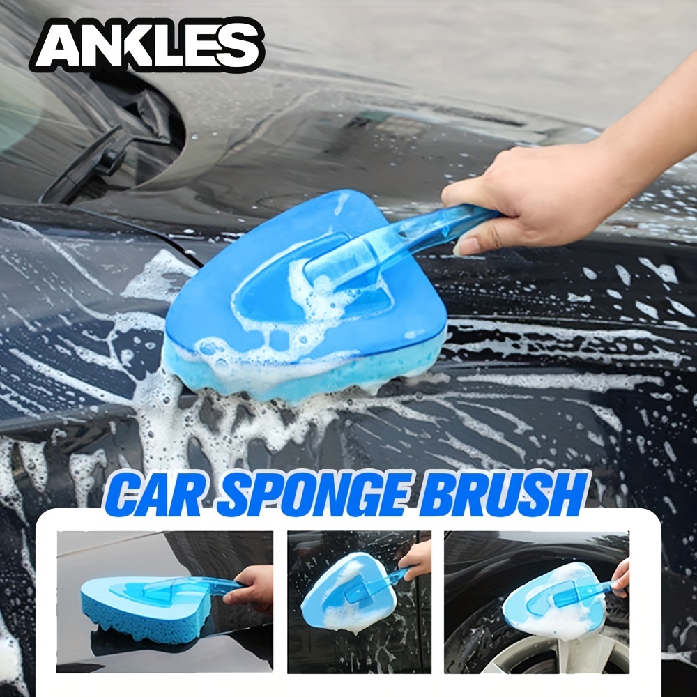 Long Handle Car Wash Brush With Sponge For Boat And Car - Temu
