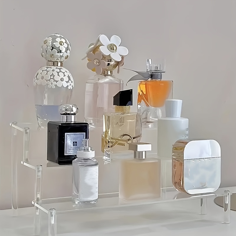 Desktop Acrylic Perfume Storage Box, Dust-proof Action Figure Storage Box  For Dolls, Household Storage Organizer For Entryway, Desktop, Bedroom,  Living Room, Home, Dorm, Aesthetic Room Decor - Temu