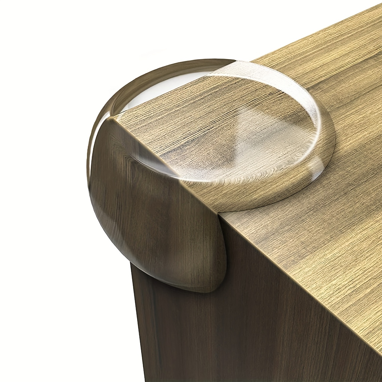 4pcs Transparent Anti-collision Corner Table Corner Cover