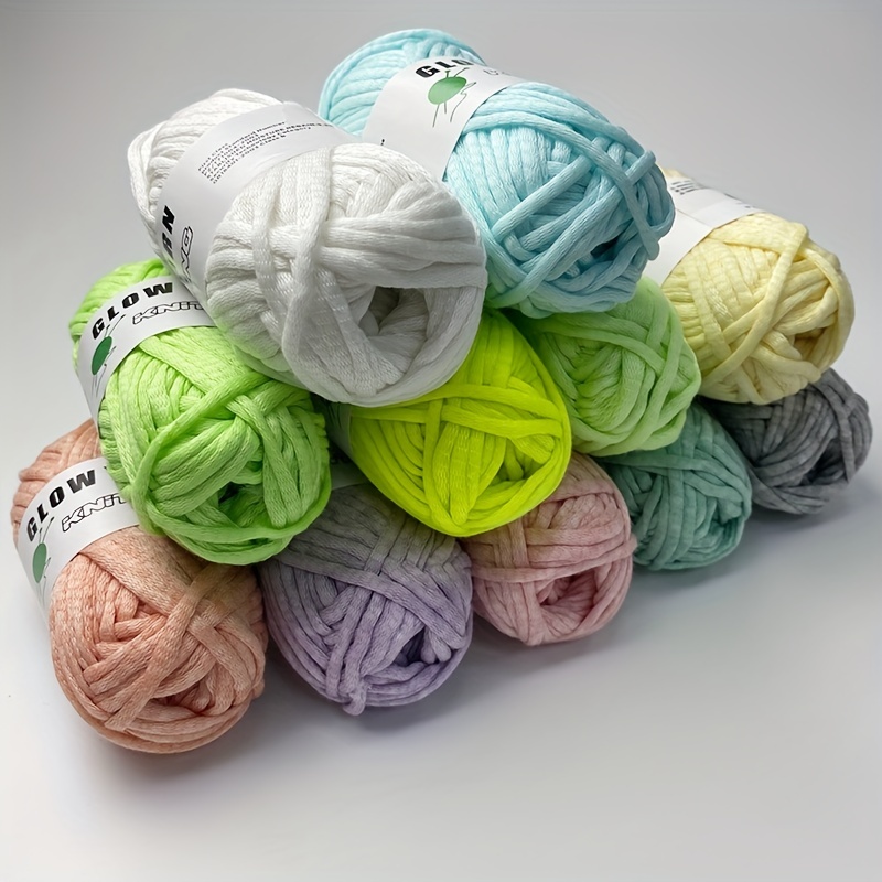 Glow In The Dark Yarn For Crochet Yarn Fluorescent Luminous - Temu United  Arab Emirates