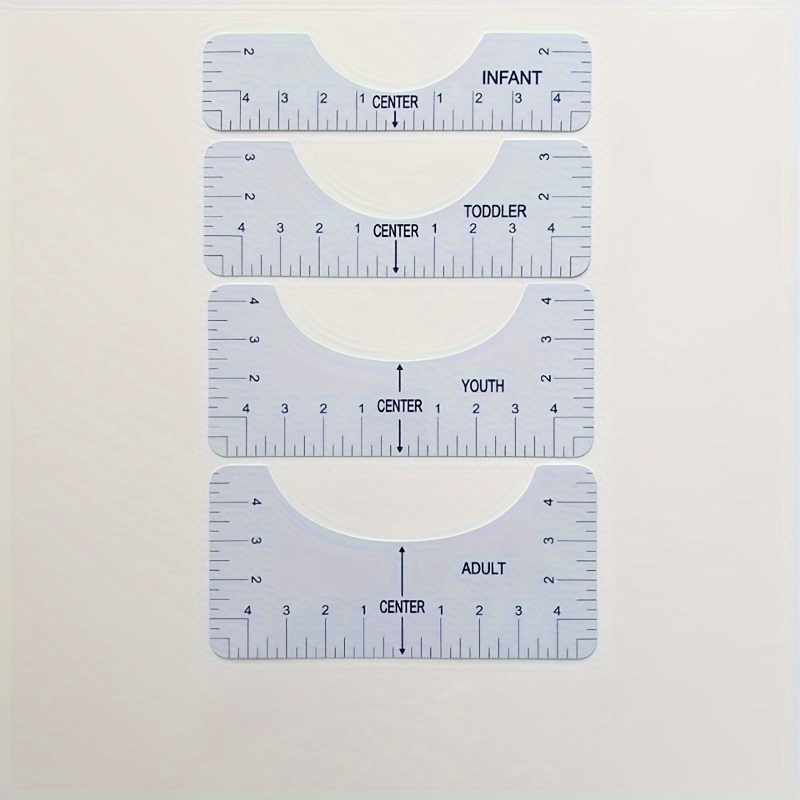 T-shirt Ruler Guide, T-shirt Ruler For Vinyl Alignment, T-shirt