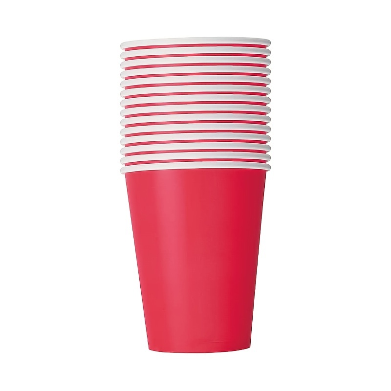Gradient Paper Cup Party Simple Disposable Paper Cup Venue - Temu