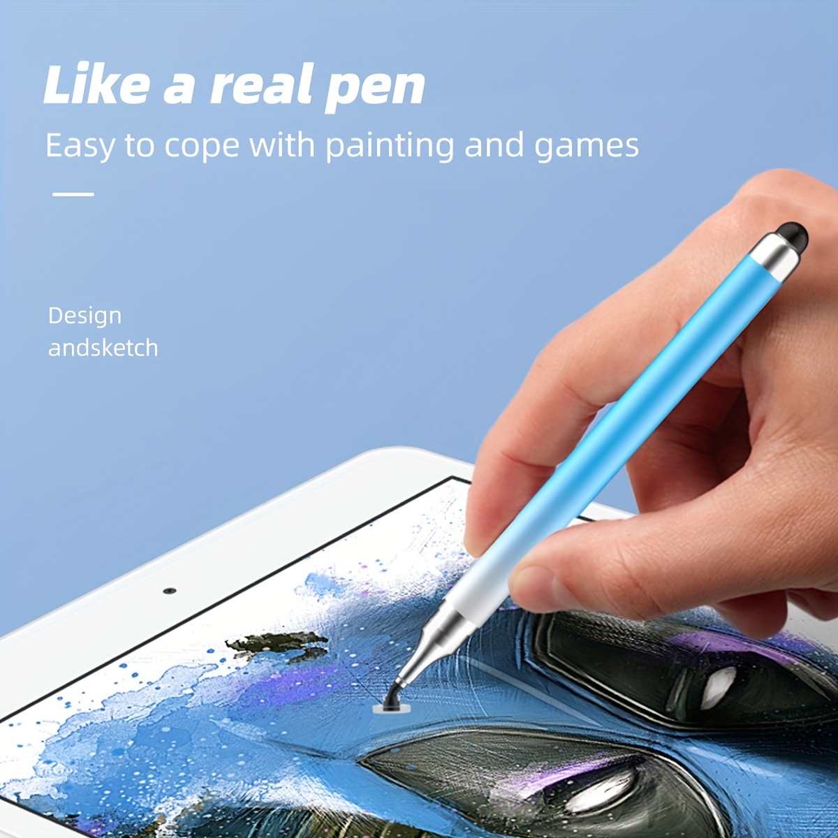 1pc Penna Stilo Universale Sfumata 2 In1 Ipad Xiaomi - Temu Switzerland
