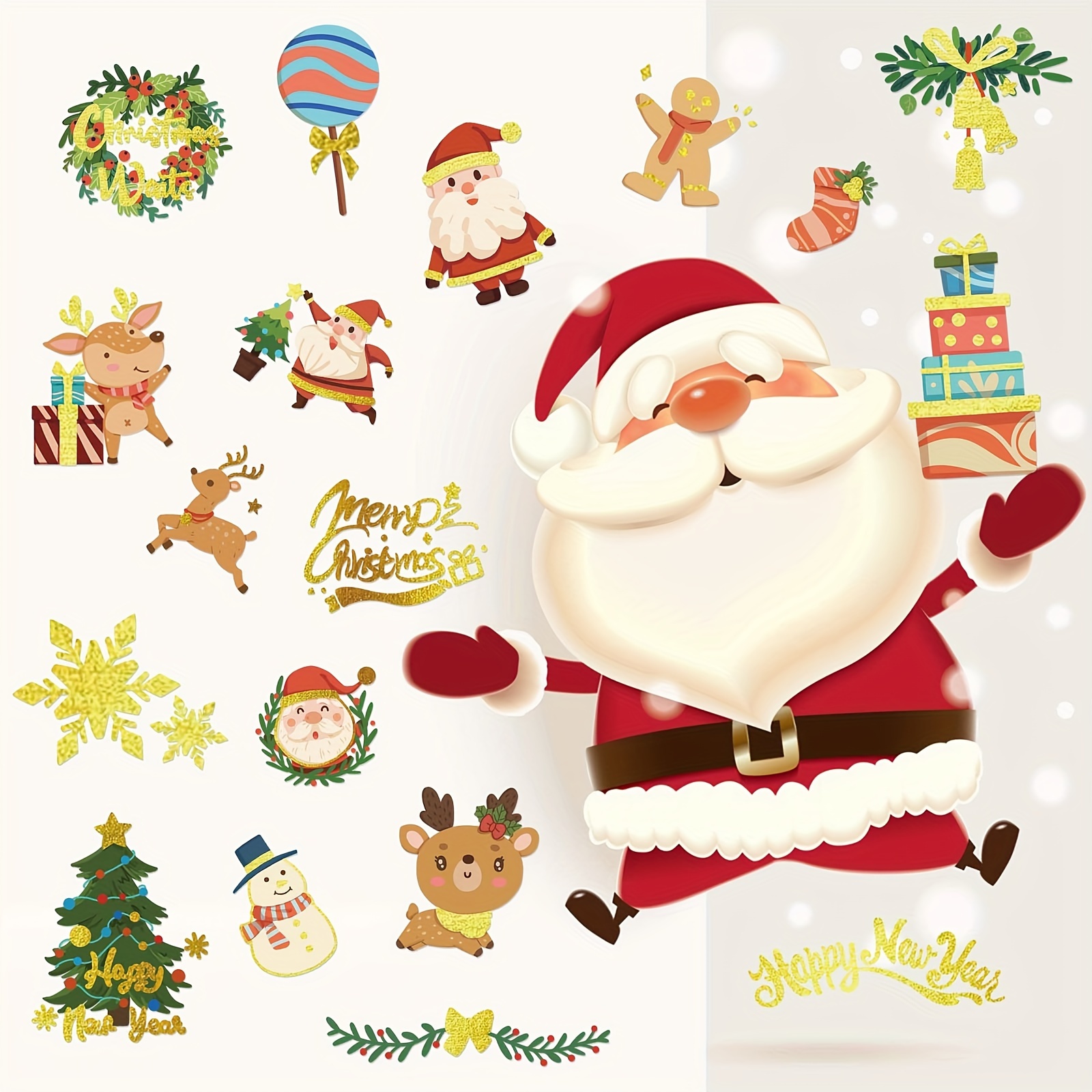 Merry Merry Christmas]new 12 Styles Waterproof Cartoon - Temu