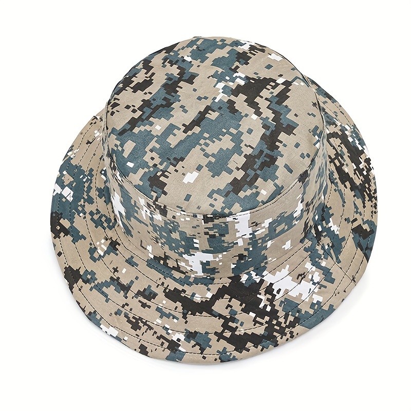 Summer Hat Camouflage Large Brim Sun Hat Outdoor - Temu Philippines