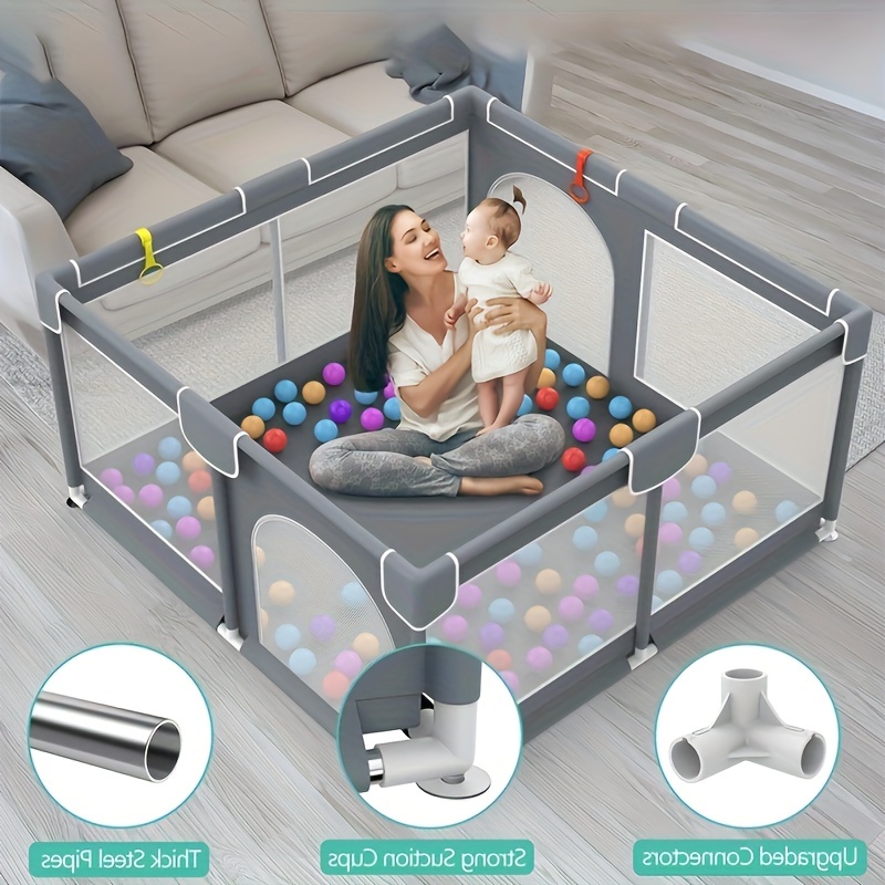 Nuevo diseño multifuncional de la seguridad interior de plástico para niños  Play Yard valla bebé corralito - China Bebé corralito, parque infantil