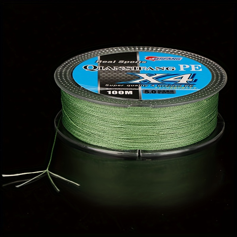 8 Strands Pe Braided Fishing Line 100m 109yds Super Strong - Temu Canada