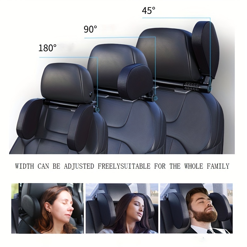 Auto Kopfstütze Nackenstütze, Atmungsaktives Kopfstützenkissen für  Autositz - Nackenstützkissen Auto Komfortables ergonomisches Design zum  Fahren Kopfstützenstange