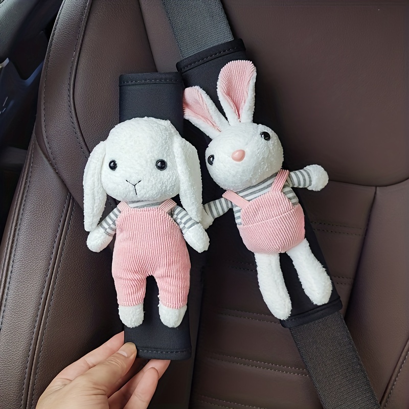 Cute Cartoon Car Seat Belt cover for Women Shoulder Pad Protection
