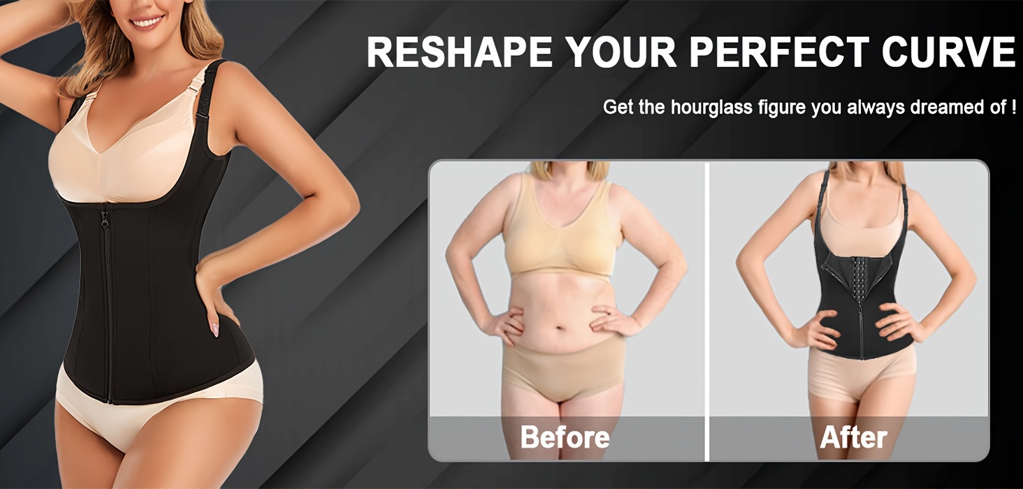 Best Tummy Control Shapewear Before and After