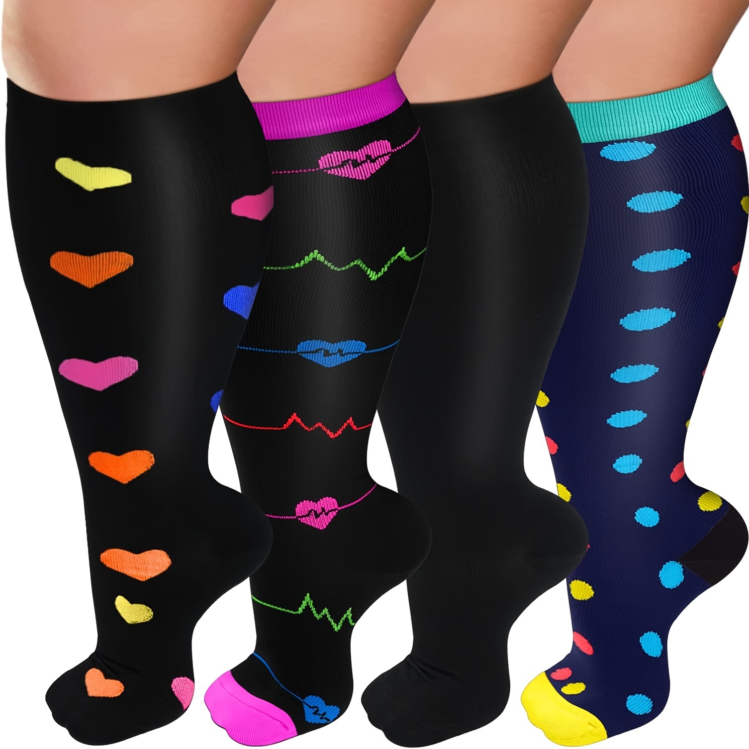  Nurse Compression Socks For Women Calf Compression