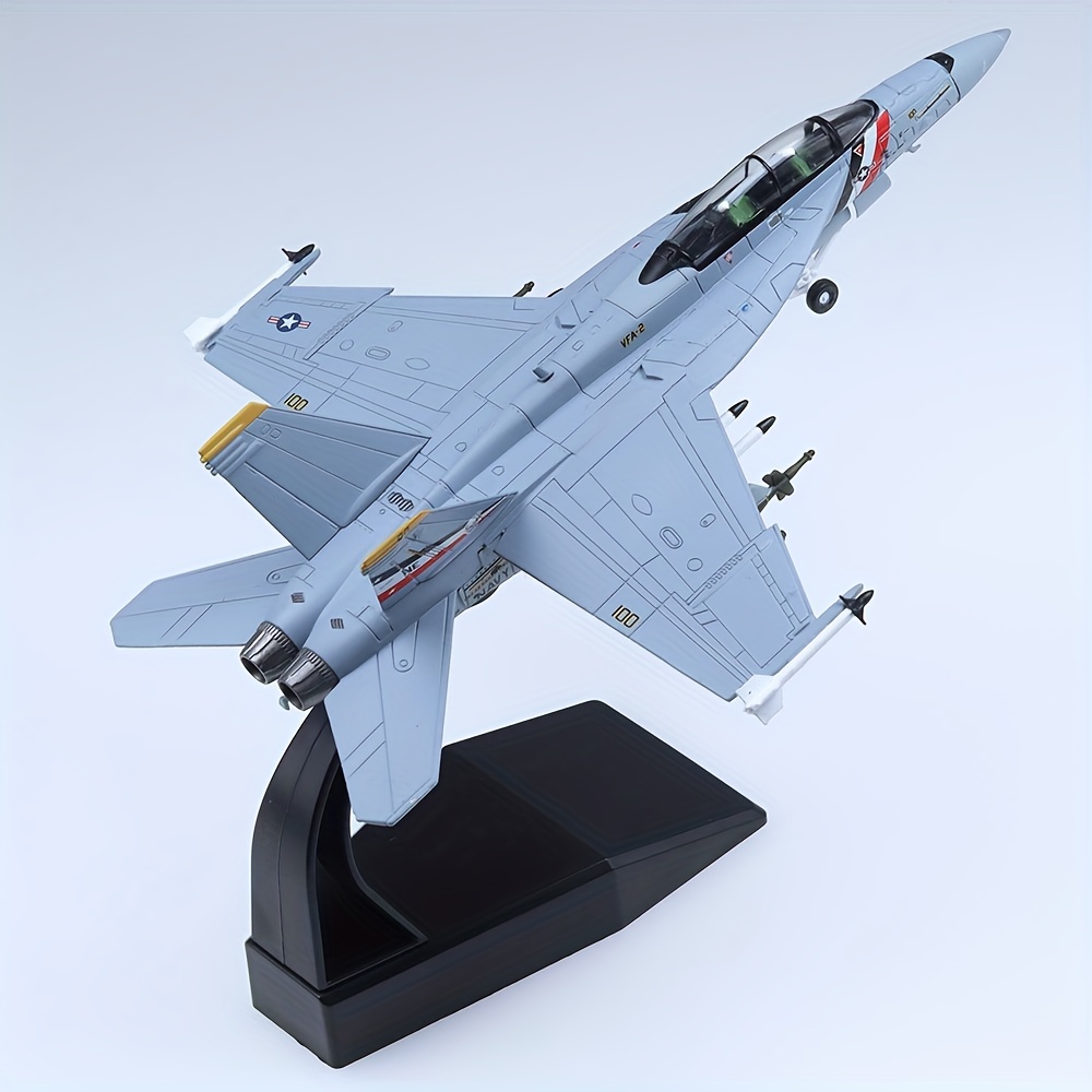 1/100 F 18 ホーネットストライク攻撃戦闘機モデルダイキャスト