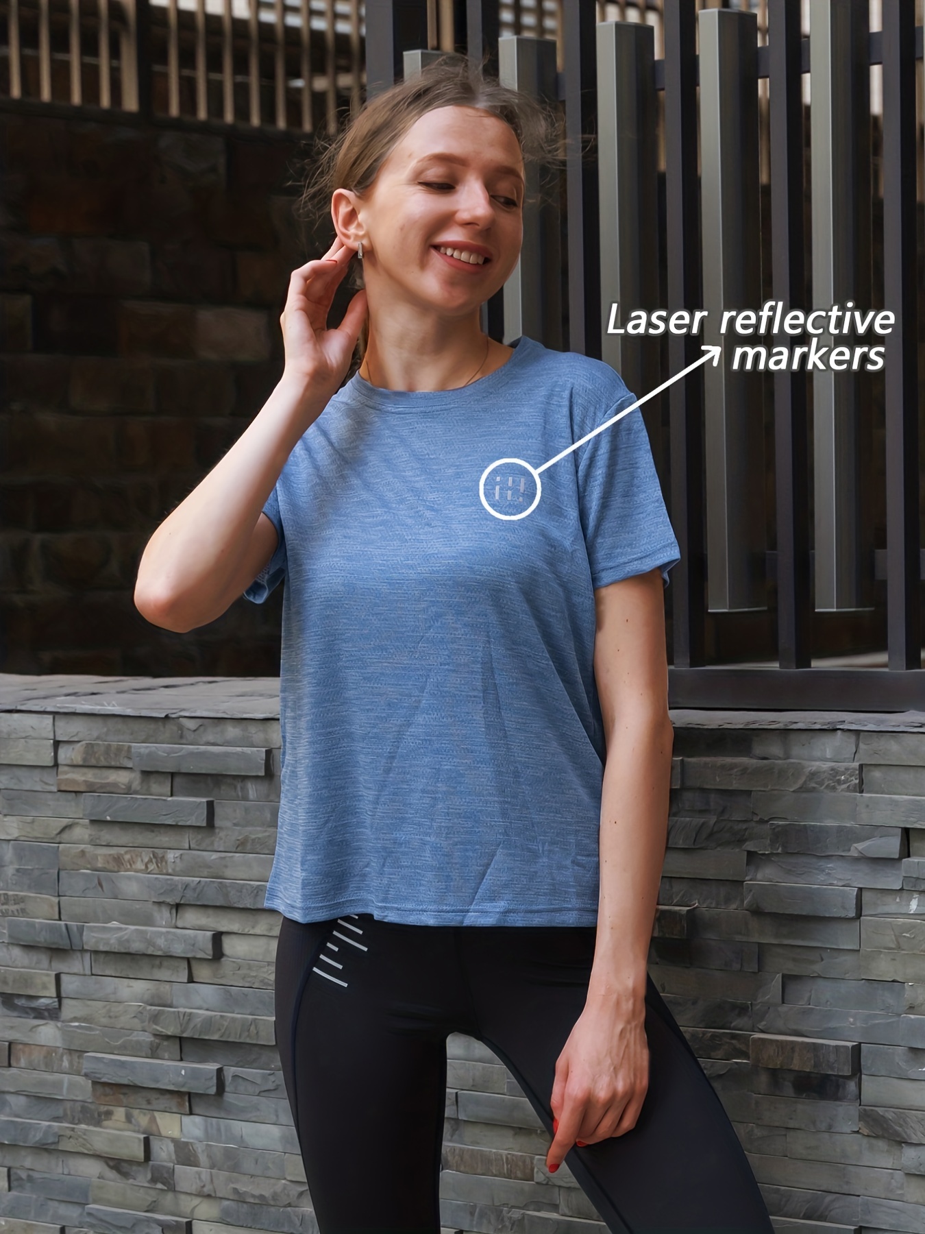Stylish Quick-Dry Women's Yoga and Workout T-Shirt