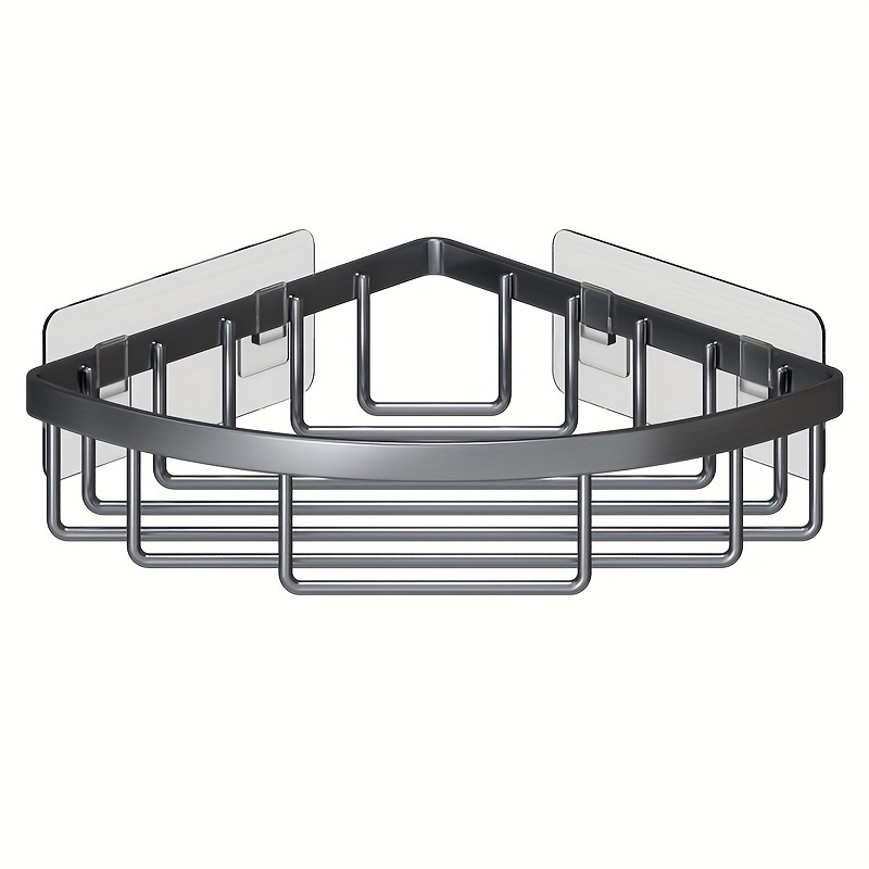 Stainless Steel Corner Shower Caddy Wall Mounted Bathroom Triangle Shelf
