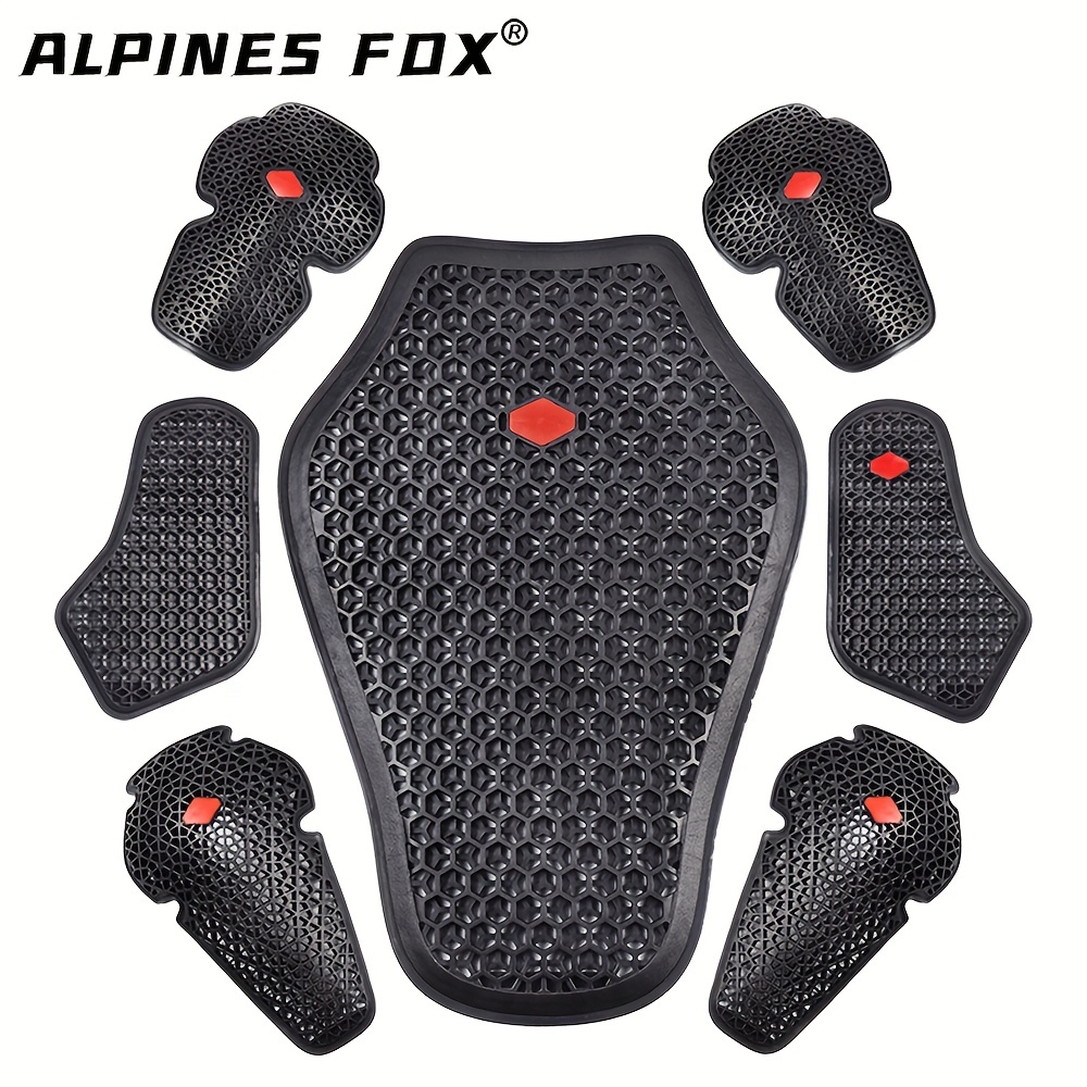 Back padding LW3, Back Protector (velcro), motorcycle