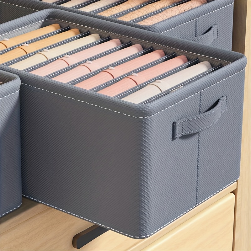 Portable Underwear Divider Storage Bag Foldable Multi grid - Temu Canada