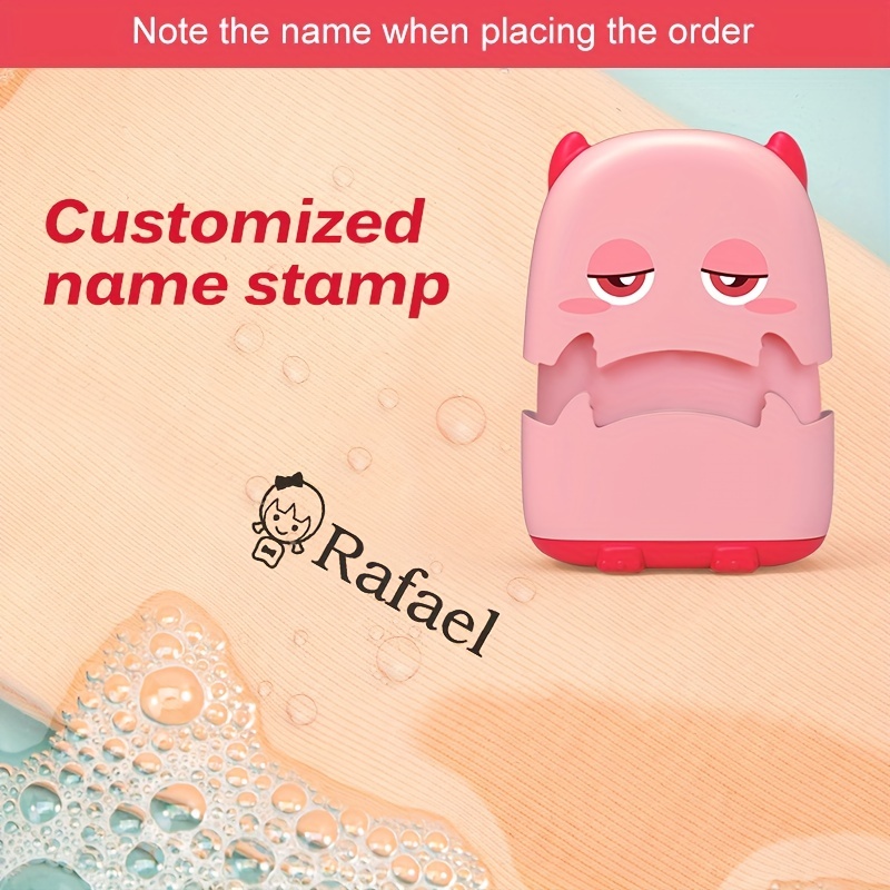 Custom Name Stamp For Clothing Diy Personalized Name - Temu
