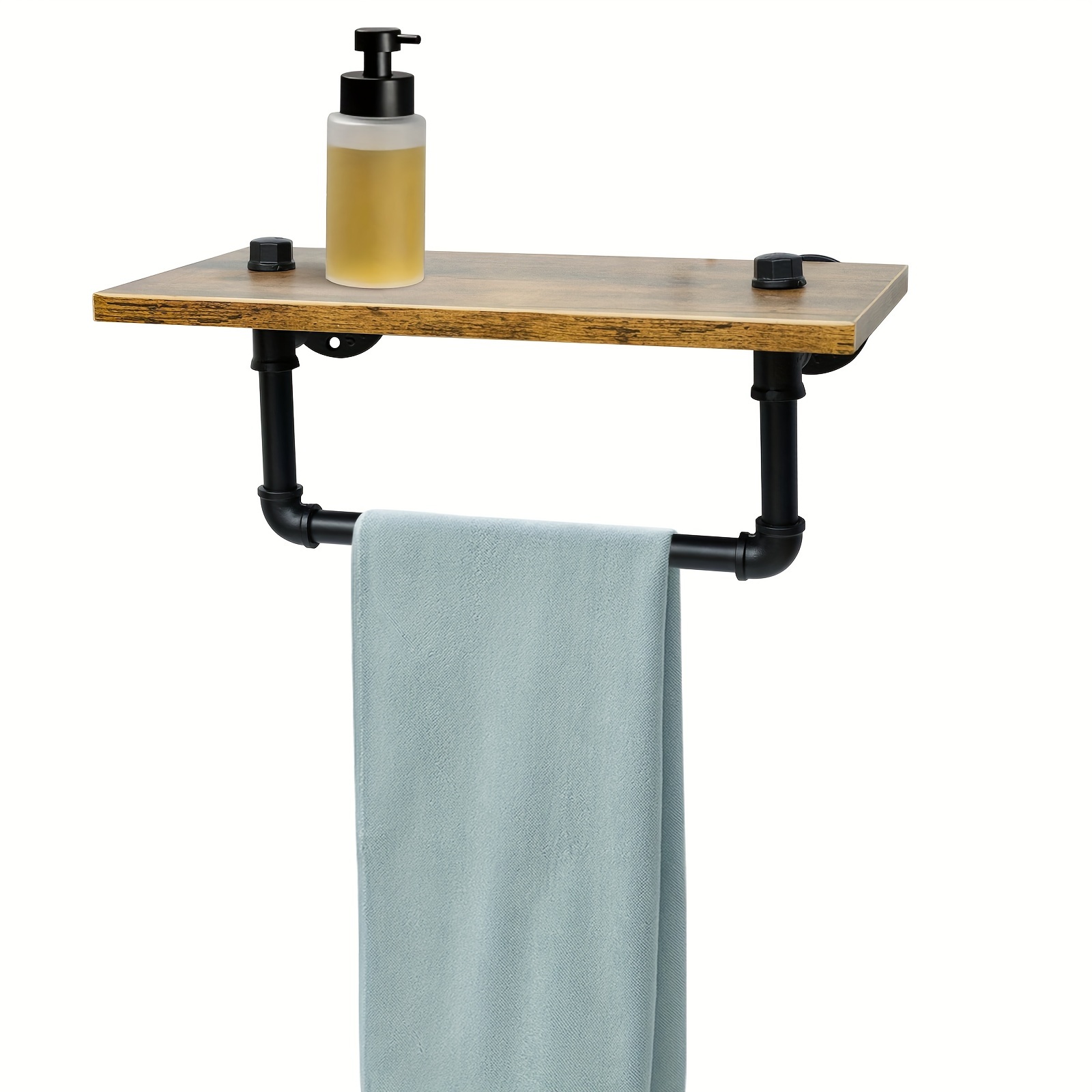 Towel Bar Stainless Steel Bathroom Towel Rack Heavy Duty - Temu