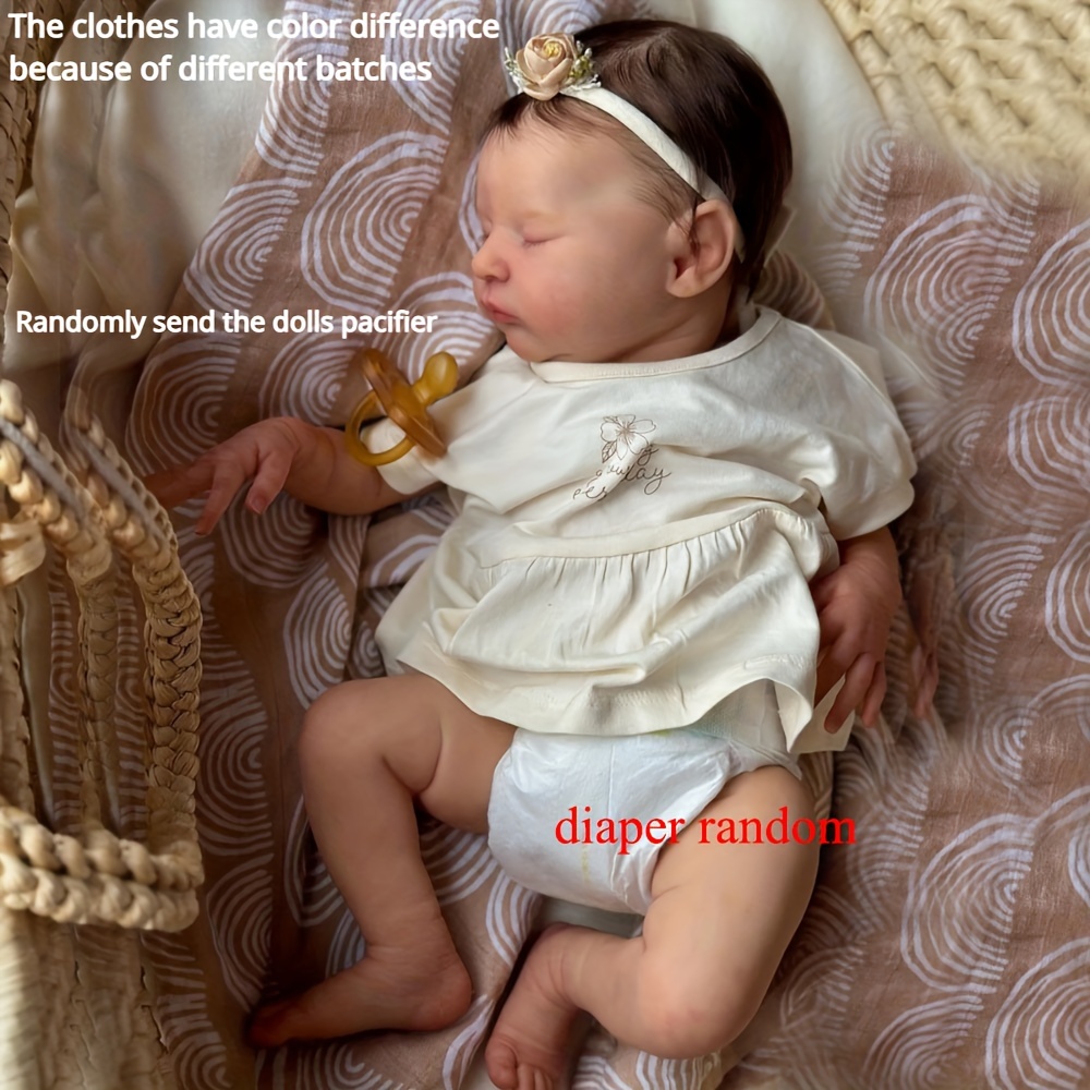 Muñeca Bebé Renacida Silicona Suave Cuerpo Entero 32cm - Temu