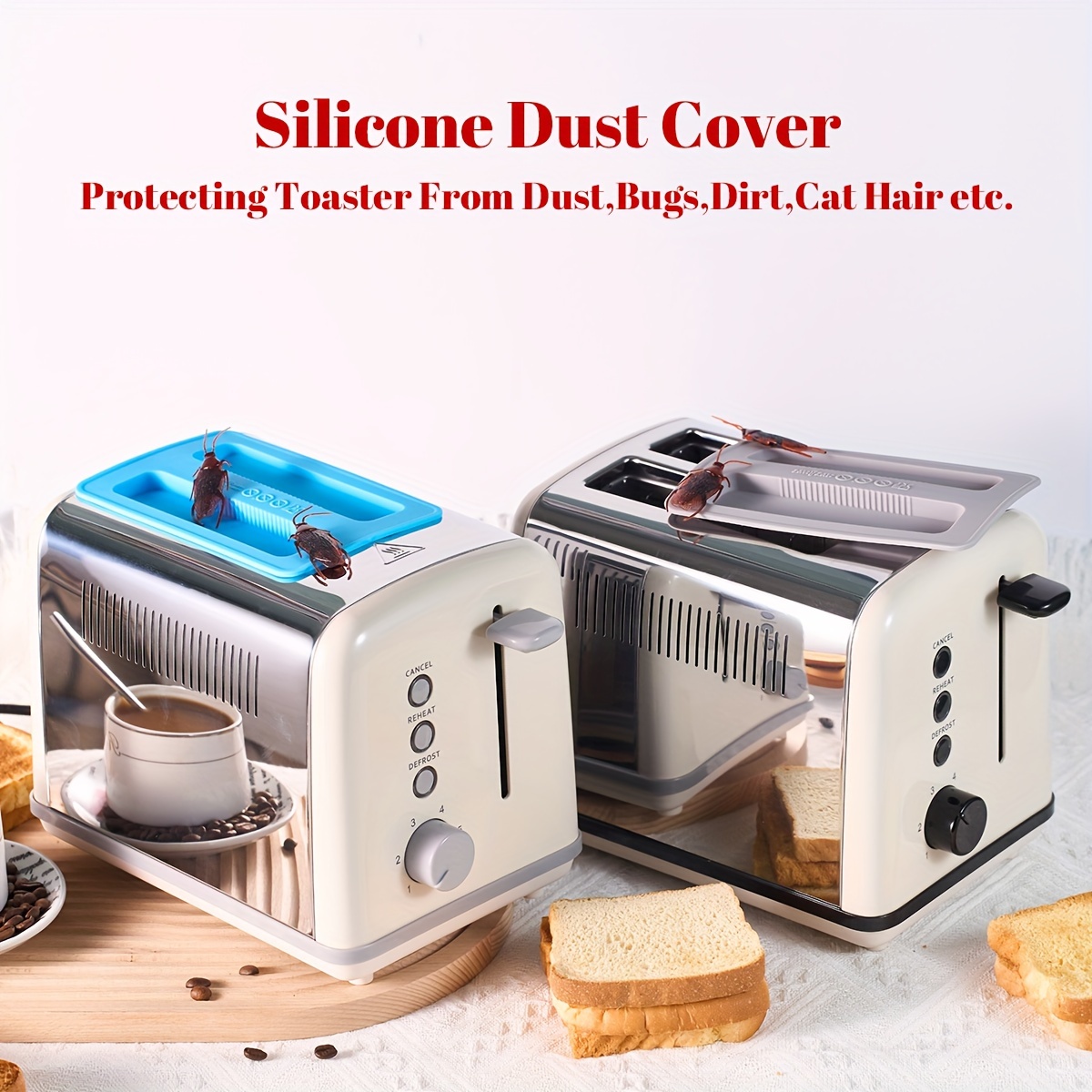  Toaster Cover,Toaster Cover 2 Slice,Kitchen Small