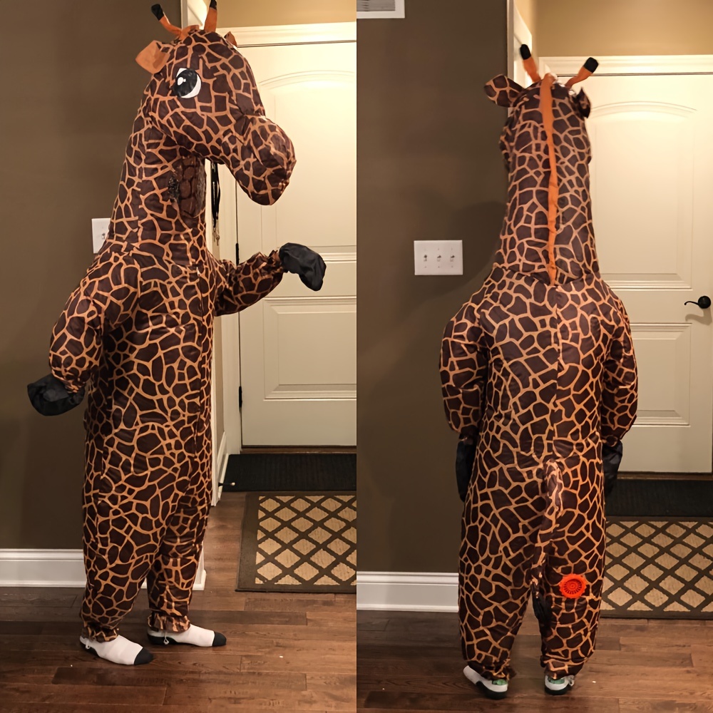 Adorable Funny Unique Giraffe Design Inflatable Suit - Temu