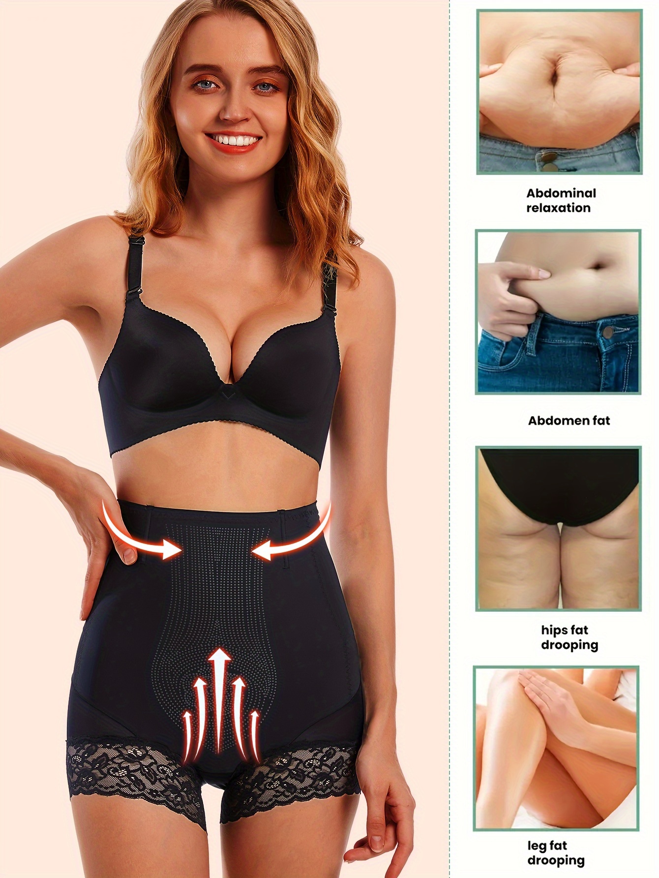 fat women compression tummy control panties