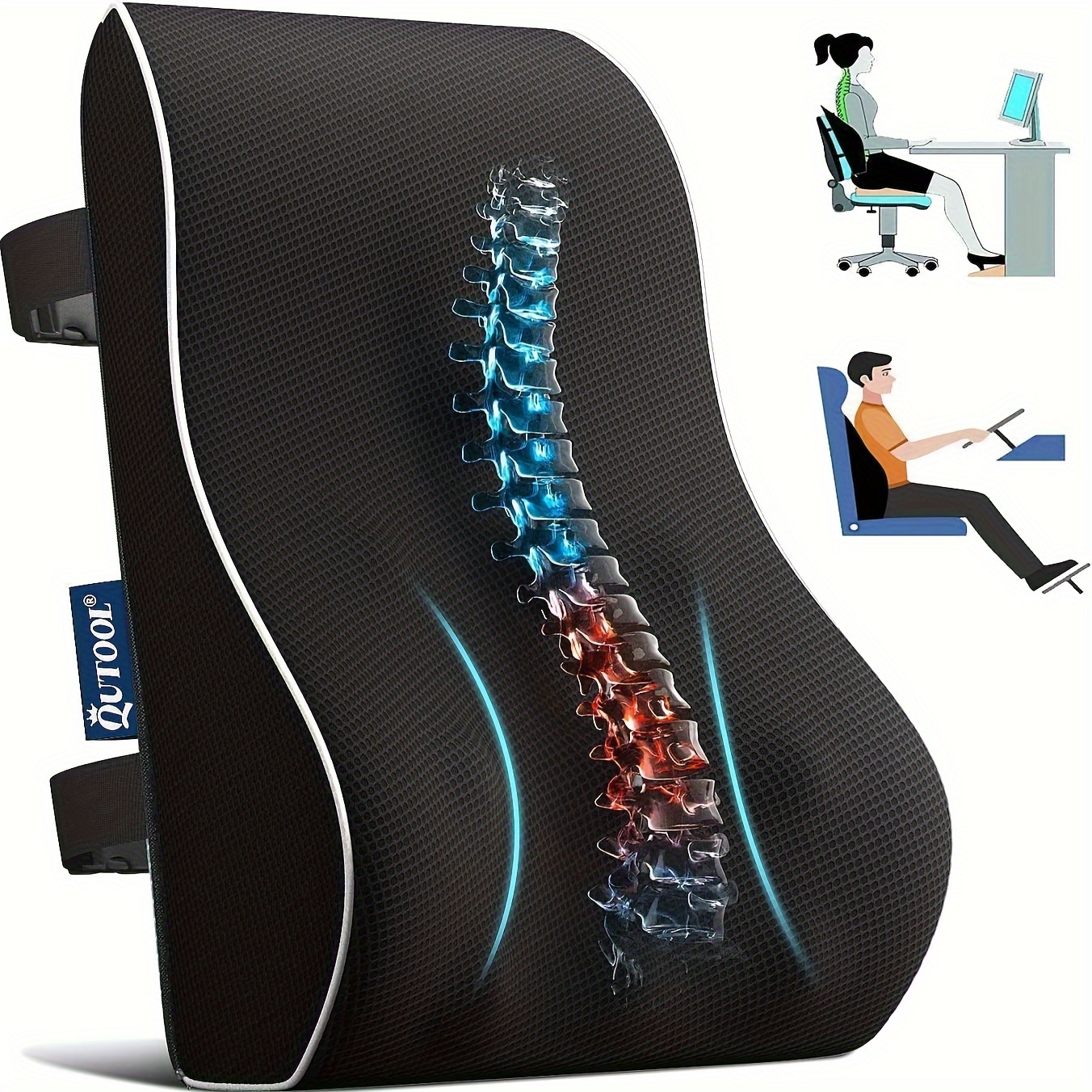 Chair back support - Alleviate Back Discomfort and Improve Posture