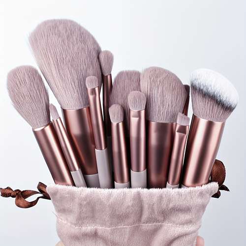 makeup brush set soft fluffy professional cosmetic foundation powder eyeshadow kabuki blending make up brush beauty tool
