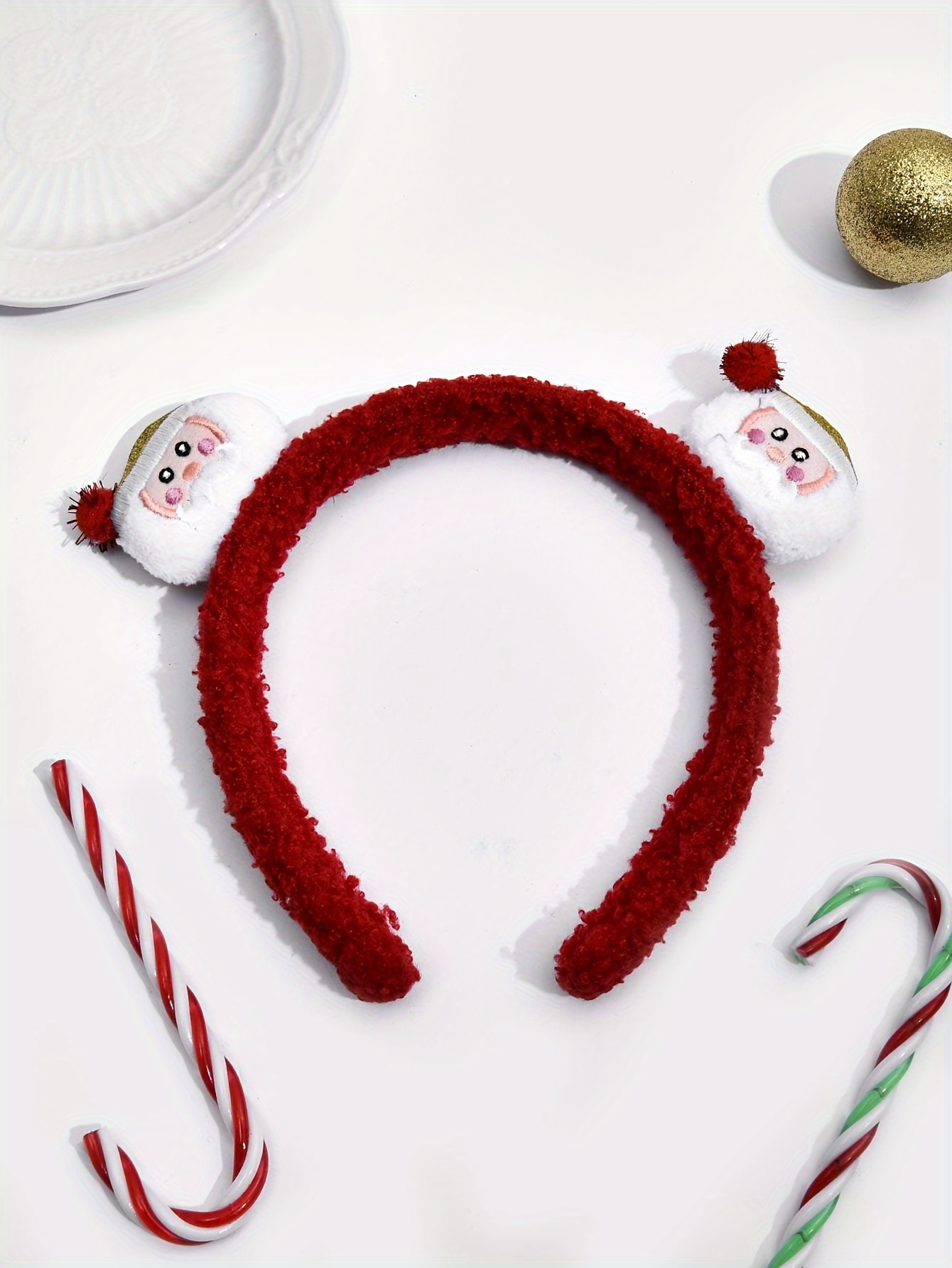 Xmas Candy Cane Headbands head hoop for Christmas and Holiday Party