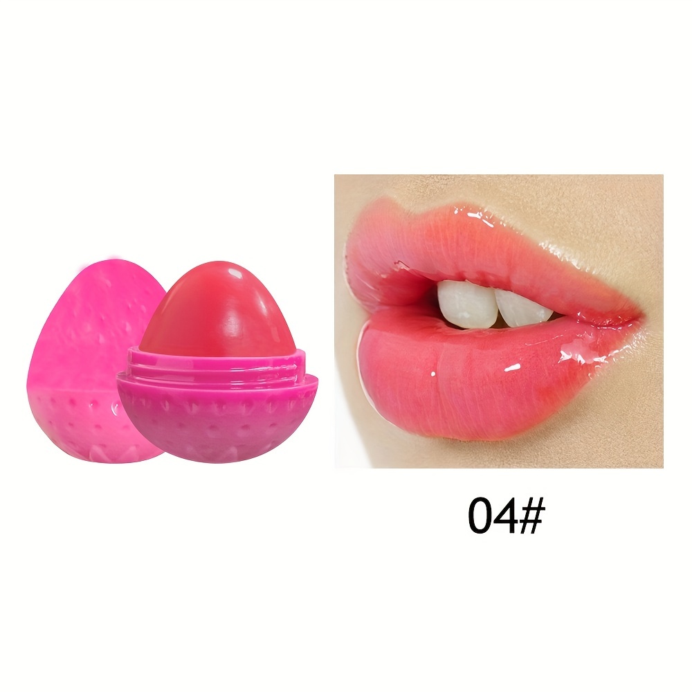 Strawberry Lip Balm Hydrating Moisturizing Lipstick