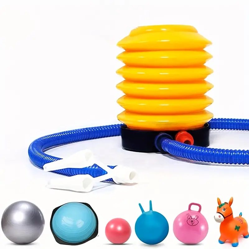 Pompe Pratique Pour Ballon De Yoga Gonflable Jouet D'extérieur