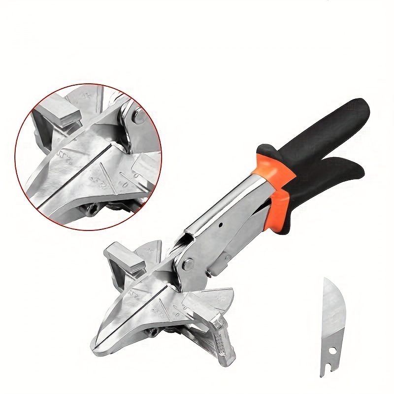 Upgrade Your Woodworking Projects With This Professional-grade Miter Shears  - 0-135° Adjustable & 1 Extra Blade Included! - Temu United Arab Emirates