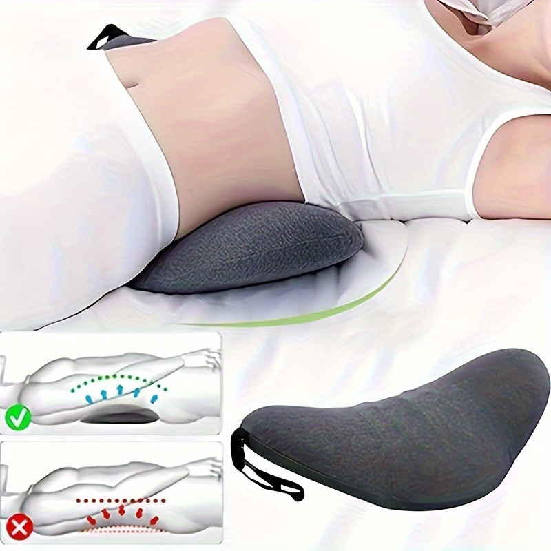 HoPkO La almohada ortopédica de espuma viscoelástica para rodillas y  piernas es perfecta para aliviar la ciática, piernas, cintura, espalda,  dolor de