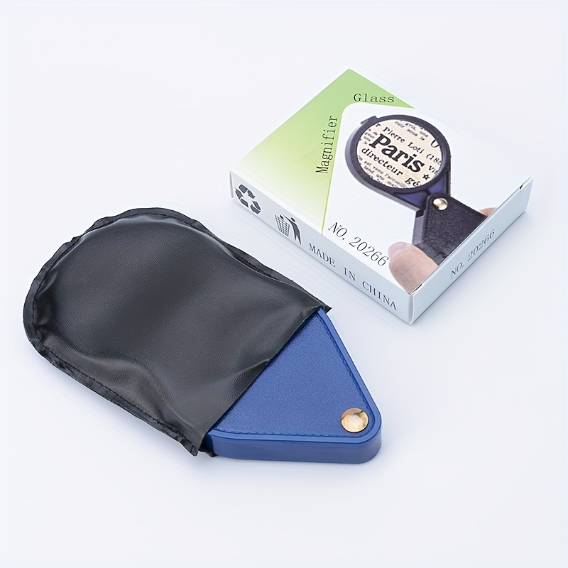 FIRESTARTER 10X Mini Magnifying Glass Folding Pocket Magnifier Bigeye Glass  Loupe - Hobby Homebrew