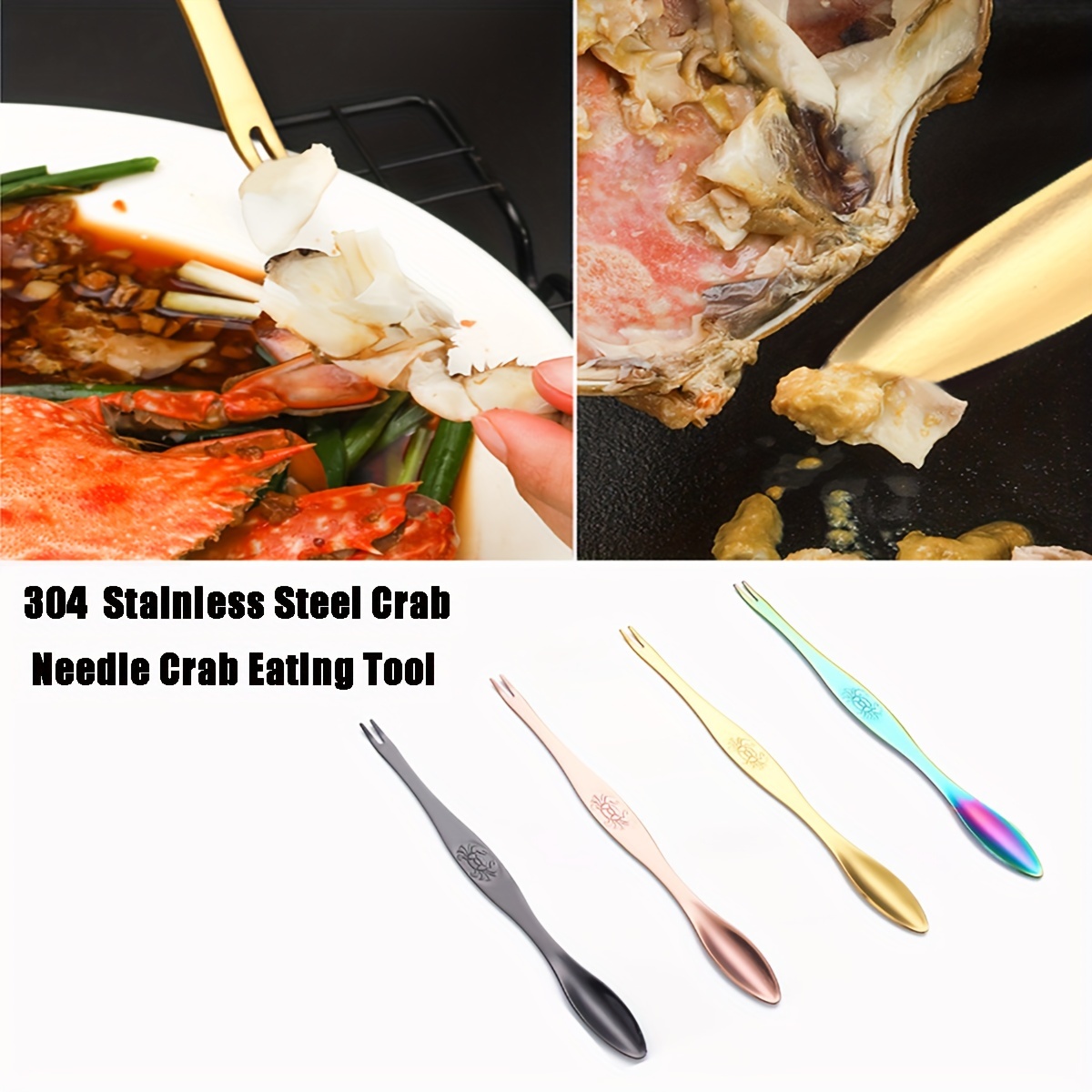 Crab Spoon Holder - Temu