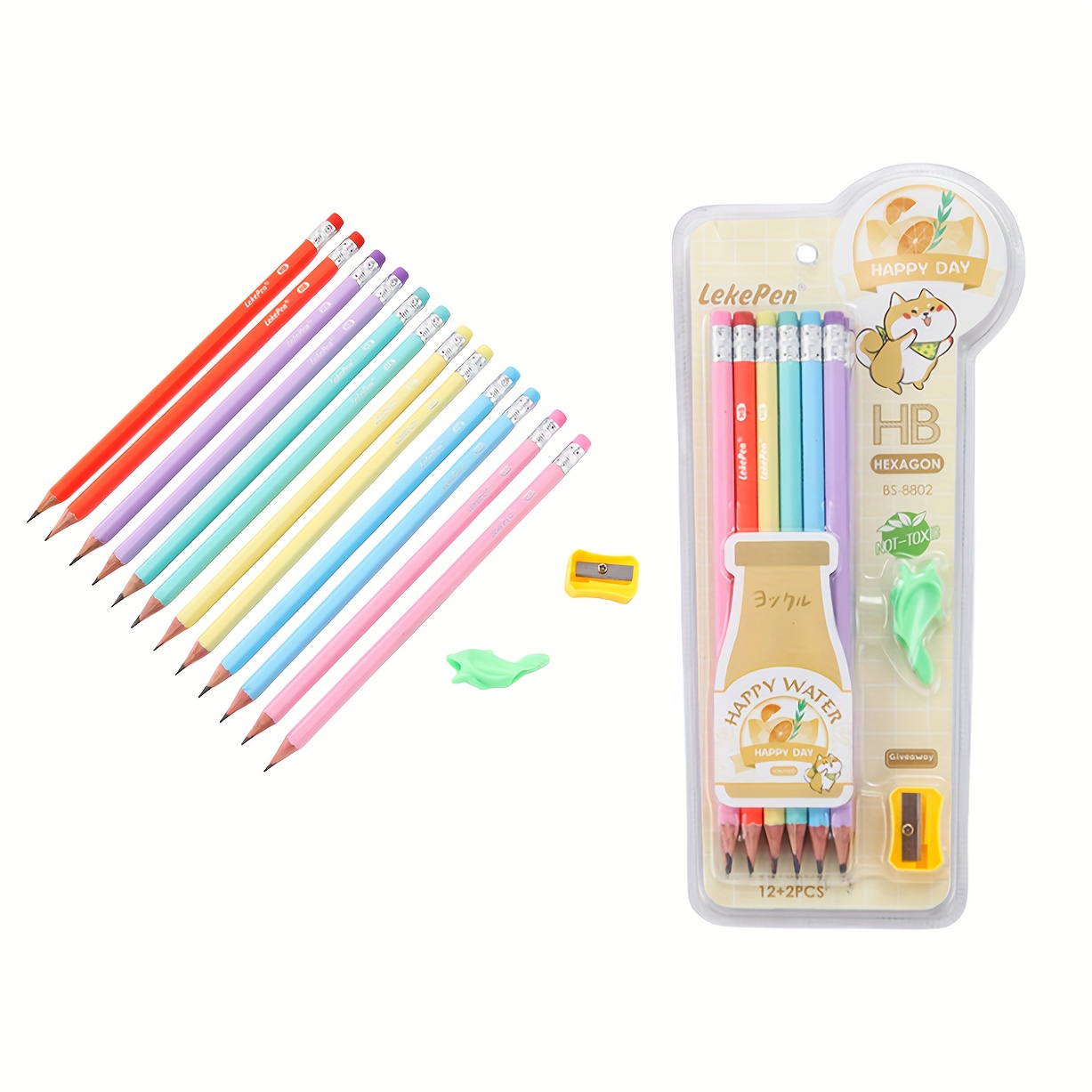 Office Supplies Writing Hb Pencil Set 12PCS Students Wooden Hb