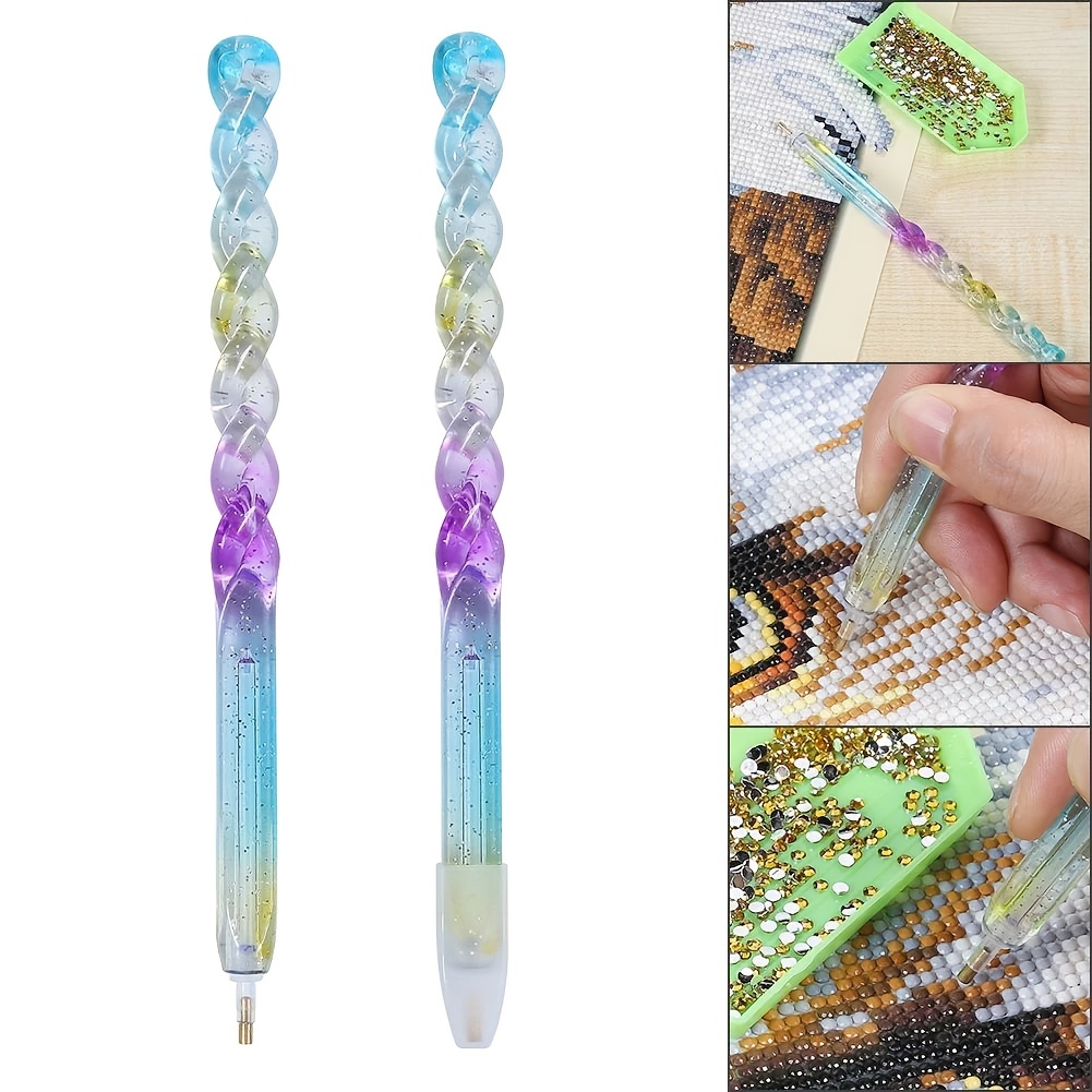 Purple Diamond Painting Tool Lighting Point Pen 1 Head Diamond