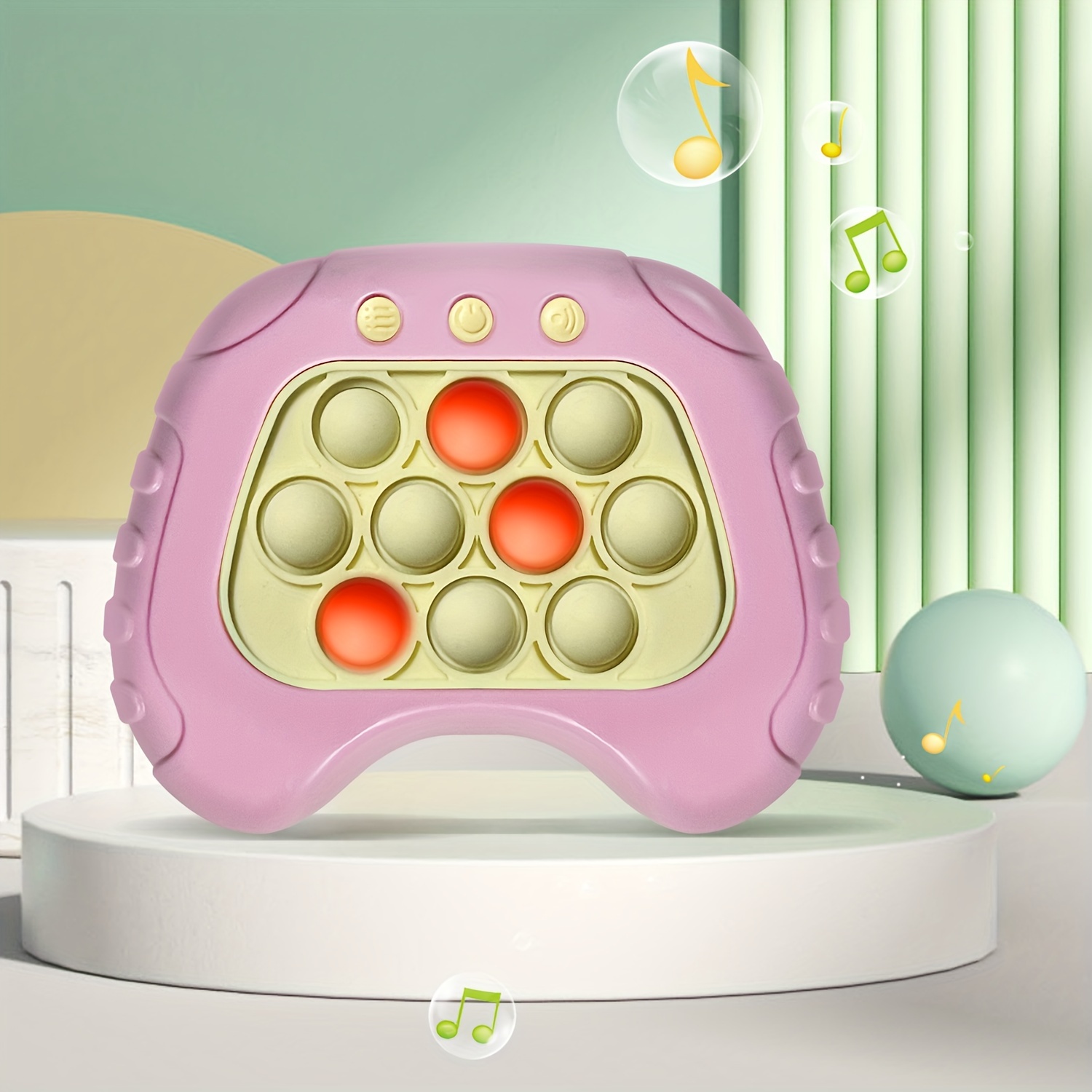 1pc Actualizado Pop Fidget Para Niños - Push & Pop Bubble Sensory Mini  Consola De Juegos Portátil - Regalo De Navidad/cumpleaños/año Nuevo  (batería No Incluida), Moda de Mujer