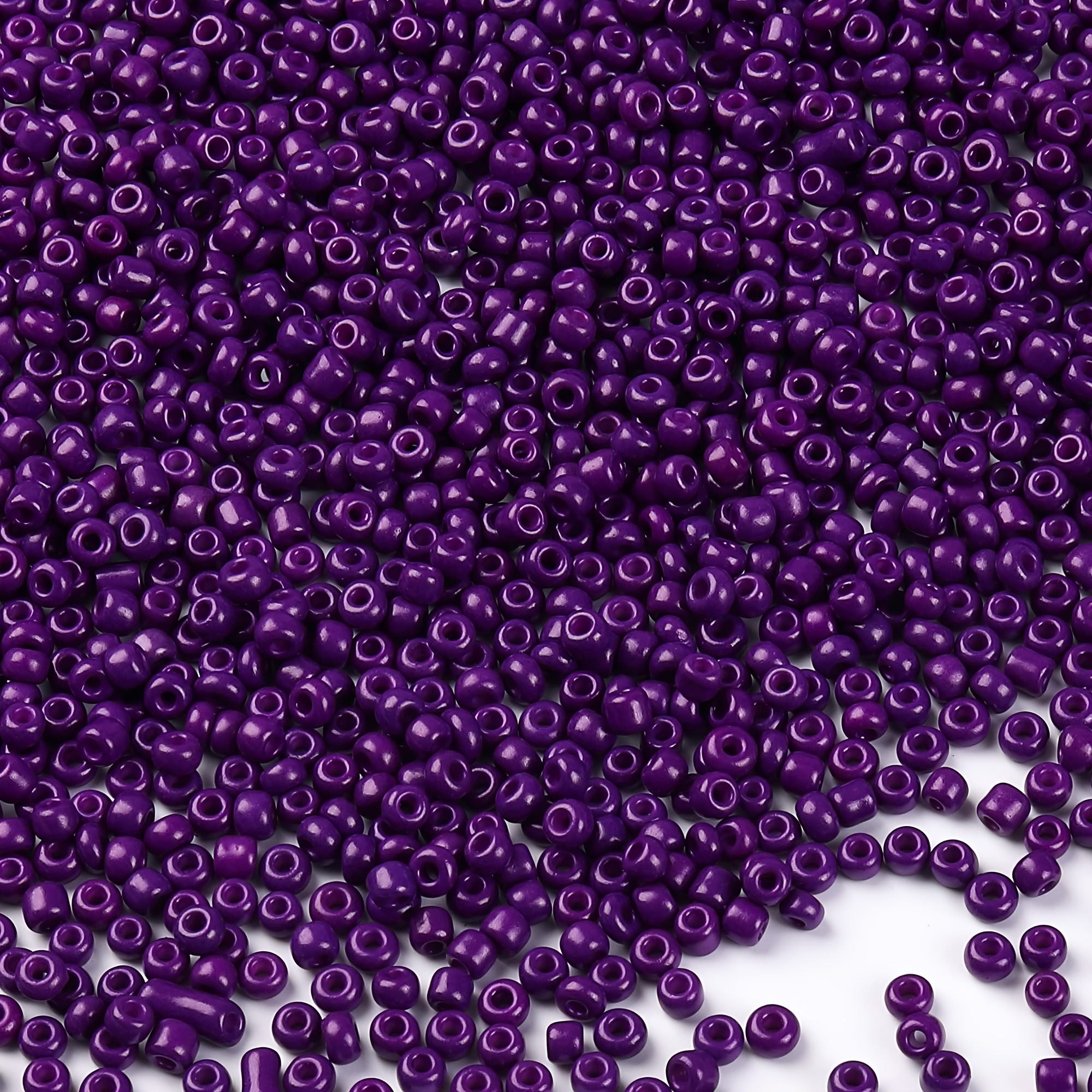15 Mix Color Glass Seed Bead Kit, Size 6/0 or 12/0 , 2 or 4mm