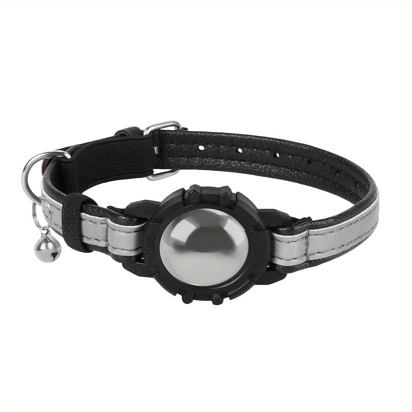 FEEYAR - Collar reflectante para perro AirTag, collar acolchado para perro  Apple AirTag, collar de perro resistente con funda de soporte AirTag