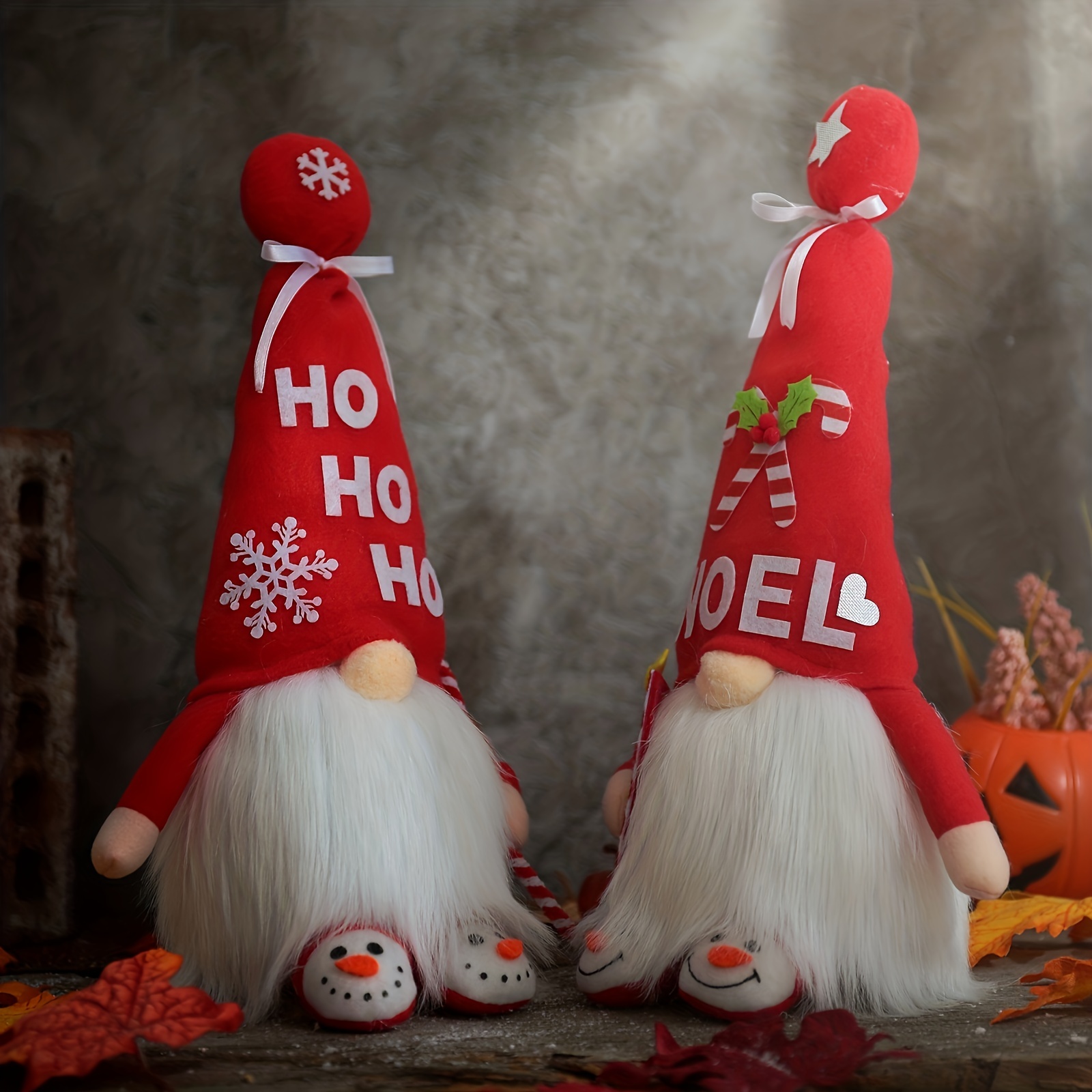 Christmas Gnome Plush Dolls Cute Elf Dolls Plush Faceless - Temu