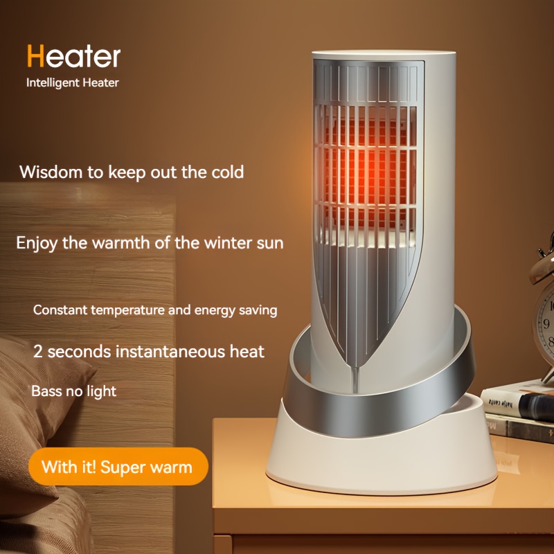 Vertical Heaters For Household Bedrooms, Two Level Adjustable Heaters,  Energy-saving And Energy-saving Electric Heating Stoves, Electric Heaters -  Temu
