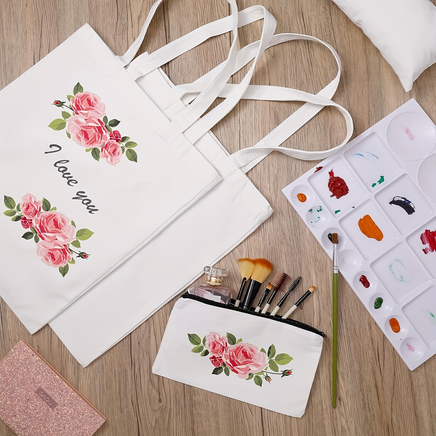  YOUKE OLA 40 Pieces Sublimation Blank Canvas Tote Bags  Sublimation Tote Bags Grocery Bags for Decorating and DIY Crafting White  NOT USE BY CHILDREN : Arts, Crafts & Sewing