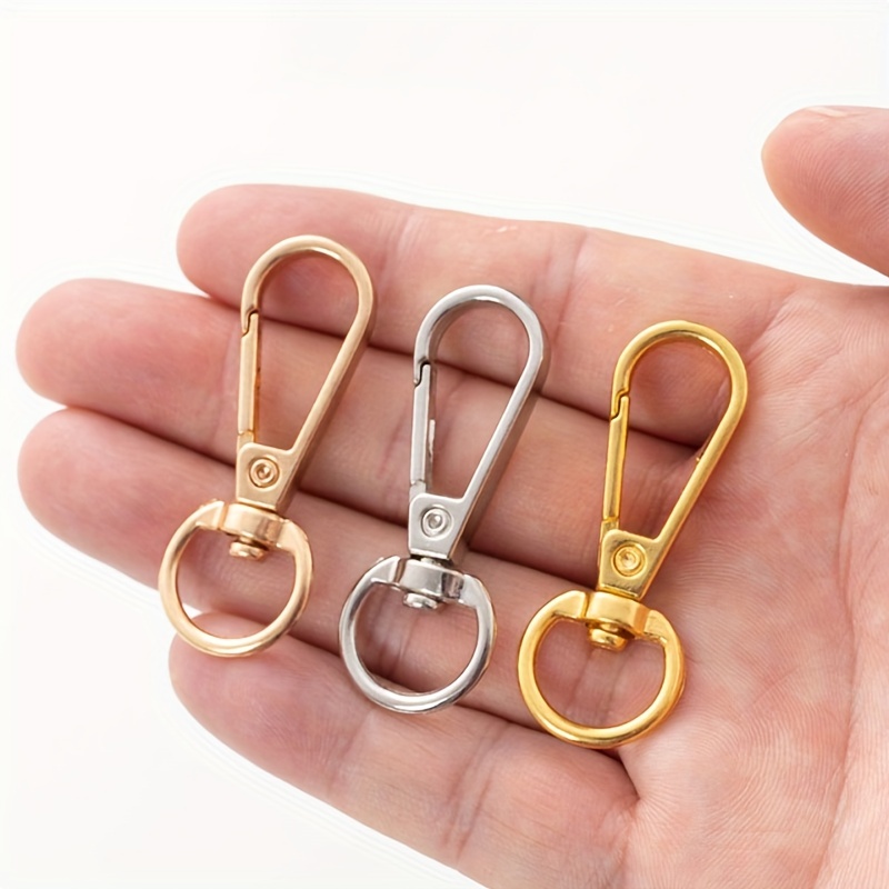 Swivel Snap Hooks Key Rings: Perfect Diy Jewelry Crafts - Temu