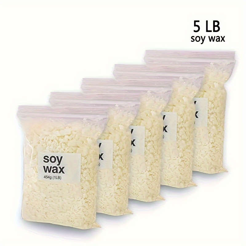 5lbs Soy Wax For Diy Candle Making Premium - Temu
