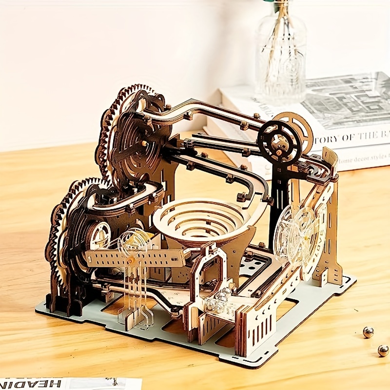 Wooden Mechanical Model Puzzles - Temu