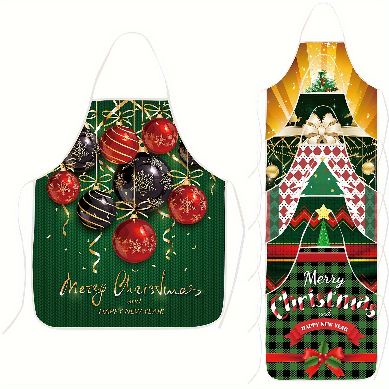 Apron Patterns for Sewing Men Plaid Christmas Apron Customized Apron for  Adults Christmas Aprons Adult Aprons Santa Apron Kitchen Cooking Apron For